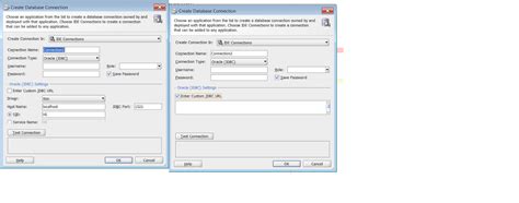 Image result for JDeveloper Database Connnect Options