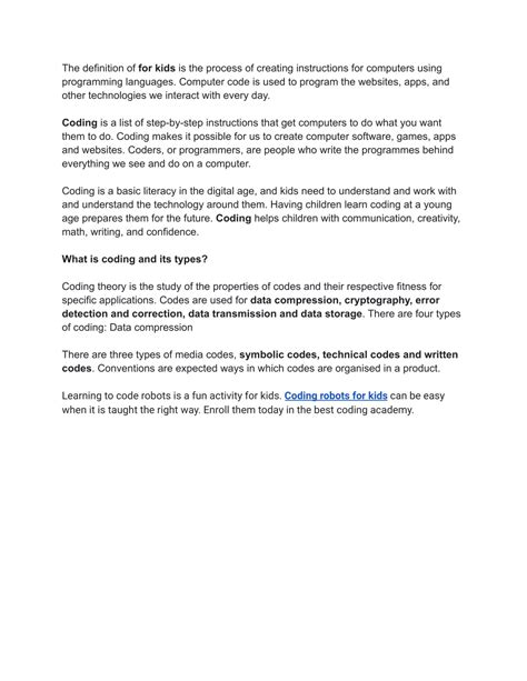 Coding Algorithms Programming Definition for Kids 的图像结果