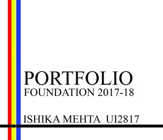 MONSOON SEMESTER | CEPT - Portfolio