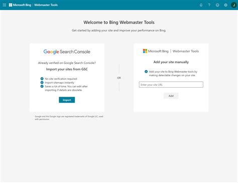 Bing Webmaster Tools 的图像结果