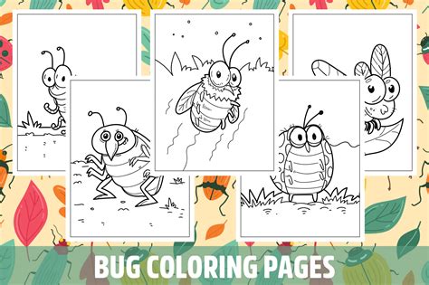 Bug Coloring Pages Printable