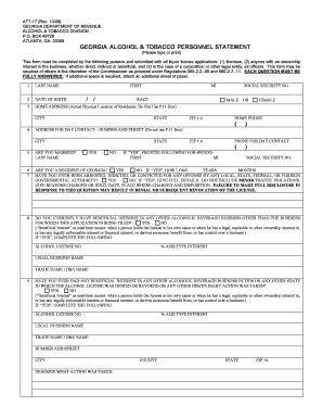 ATT-17 Personnel Statement.doc - Fill and Sign Printable Template Online