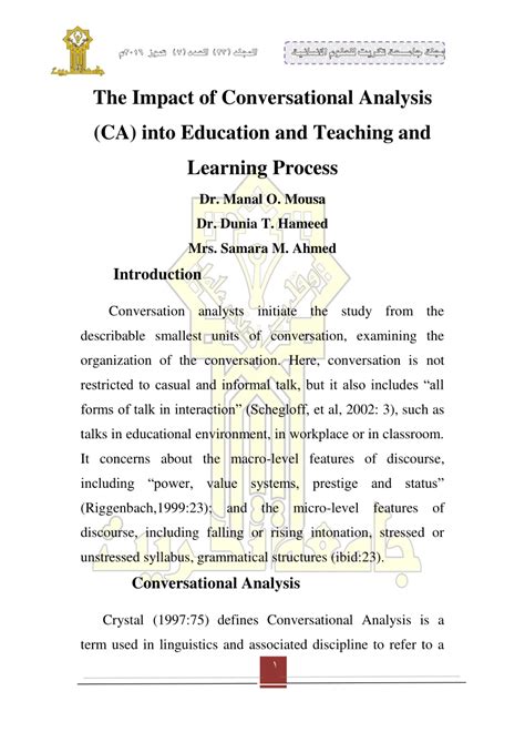 Image result for Conversational Analysis