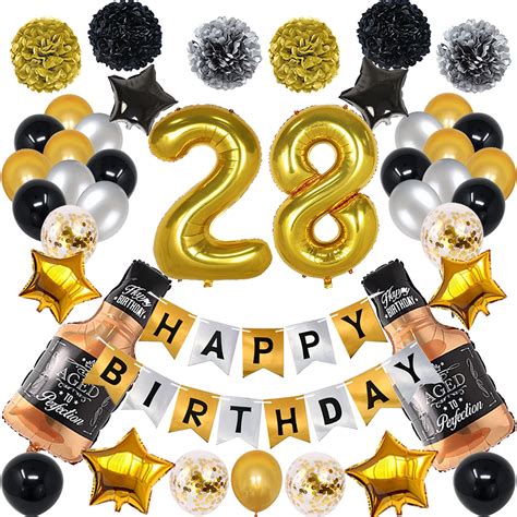 Happy 28th Birthday Clip Art