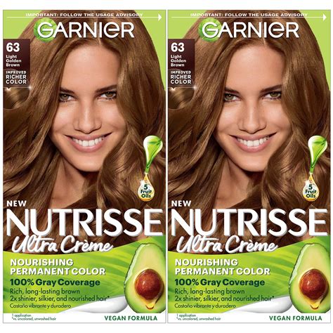 Golden Brown Hair Dye Garnier