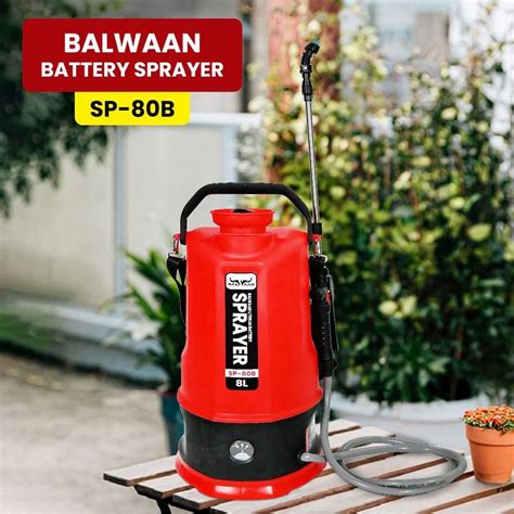 Battery Operated Sprayer Pump - Balwaan BS-22 Single Motor Battery ...