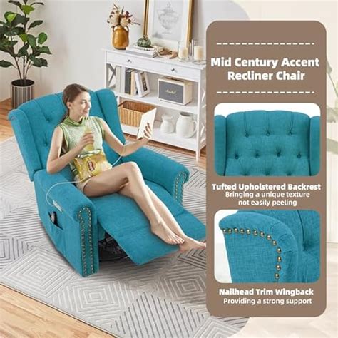 EPICOZY Power Swivel Rocking Glider Recliner Chair with India | Ubuy