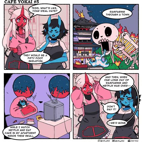 Dream Date [Cafe Yokai] : r/hellsomememes
