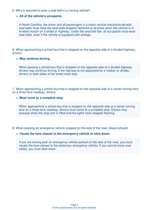 Image result for NC DMV Practice Test