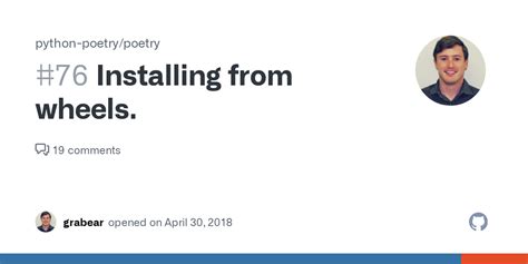 Image result for Python Use Poetry Wheels