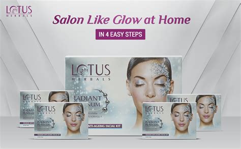 RADIANT PLATINUM Cellular Anti-Ageing FACIAL KIT Kit : Amazon.in: Beauty