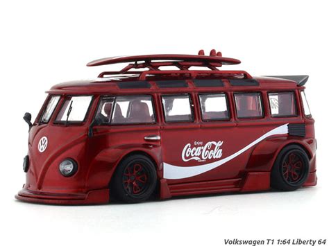 Volkswagen T1 Coca Cola 1:64 Liberty 64 diecast scale model miniature ...