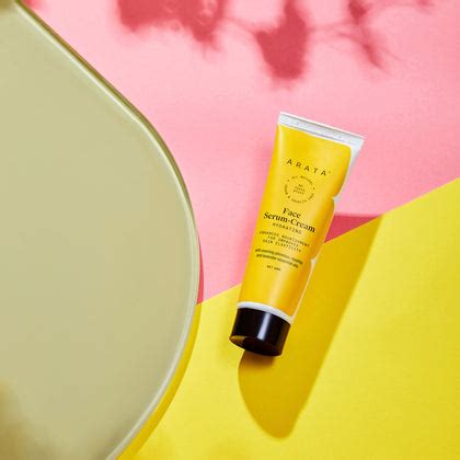 Arata Natural Face Care Products – Face Wash & Face Serum Cream