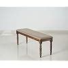 WOODEFLY Wooden 3 Seater Bench for Living Room | 3 Seater Dining Bench ...