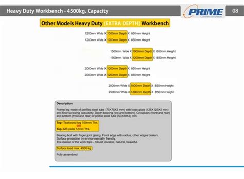 Industrial Workbench - Team Work Station Trader - Retailer from Mumbai