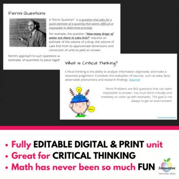 Image result for Fermi Problem Math