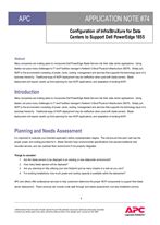 Configuration of InfraStruXure for Data Centers to Support Dell ...