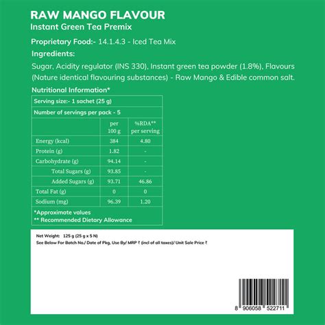Buy Iced Tea Online | Raw Mango Premix Tea | Iced Tea Premix – Tea ...