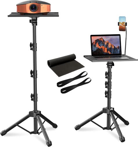Amazon.com: Projector Stand Laptop Tripod Stand - Portable Stand ...