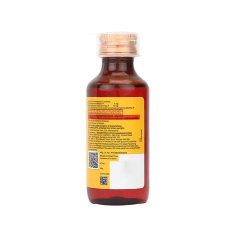 Piriton CS Syrup: Uses, Side Effects, Price, Dosage & More Info - PharmEasy