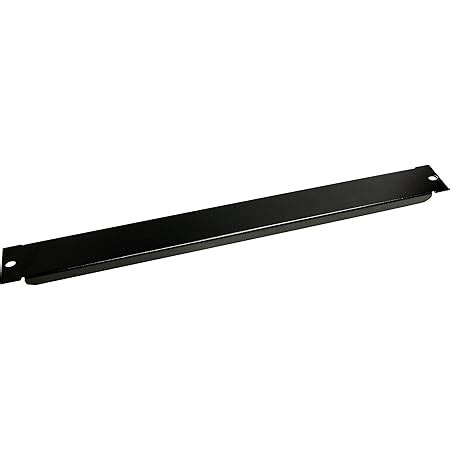 Blanking Panel - 1U - 19in - Steel - Black - Blank Rack Panel - Filler ...