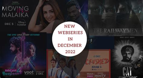 New Web Series in December 2022