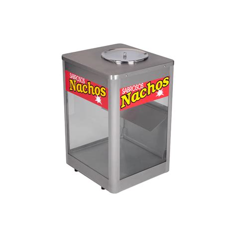 Exhibidor de Nachos International Acero Inoxidable ® El Encanto