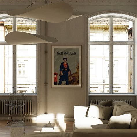 The Dak Wallah Indian Postman, Bombay Poster: Buy Art Prints Online ...