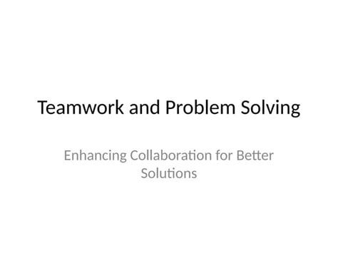 Image result for Problem Solving Group Presentation