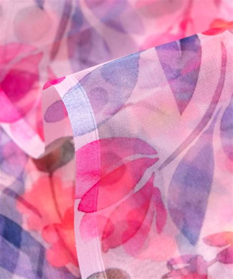 Buy Printed Organza Fabric Online - Shop Now at FabricDekho