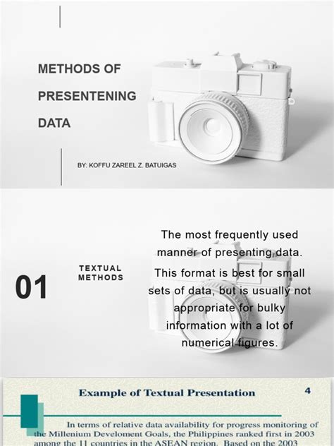 Data Presentation Methods 的图像结果