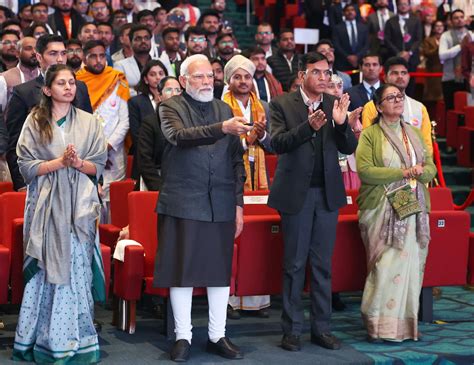 Prime Minister Shri Narendra Modi addresses the Viksit Bharat Young ...