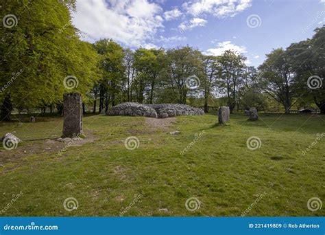 The Bronze Age Burial Site of Clava Cairns in the Scottish Highlands ...