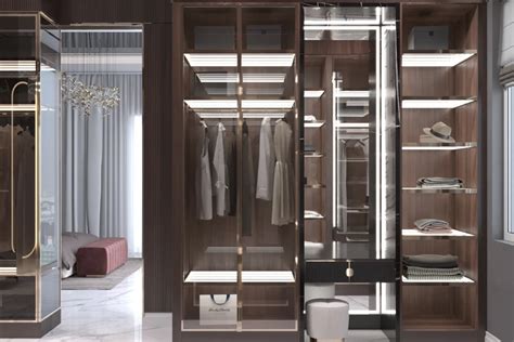 Luxury Walk-In Closets | Interior Design in Dubai - Luxury Concept ...