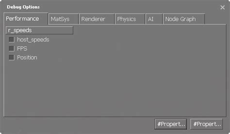 Debug Menu - Valve Developer Community