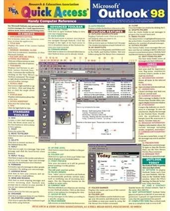 Buy Microsoft Outlook 98 Quick Access (Quick Access Reference Charts ...