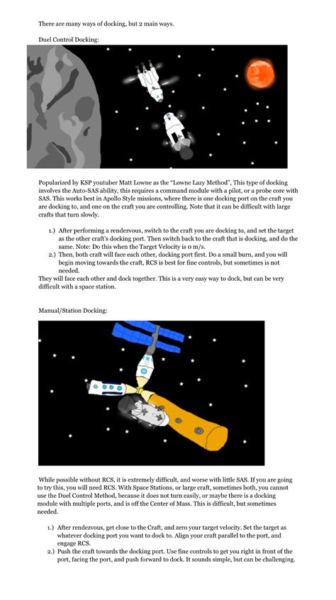 Image result for Kerbal Docking Tutorial