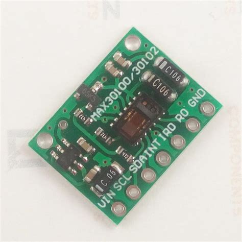 MAX30100/30102 Heart Rate Oxygen Pulse Sensor – QuartzComponents