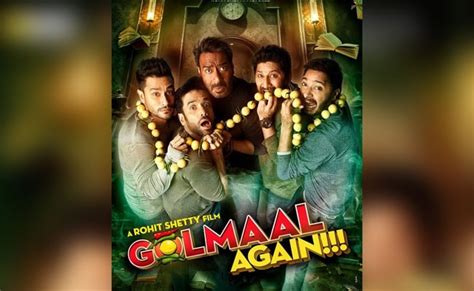 Golmaal Again के पोस्टर रिलीज, डराते हुए हंसाने की तैयारी में हैं रोहित ...