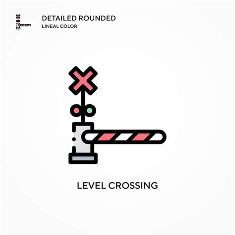 Image result for Level Crossing Icon