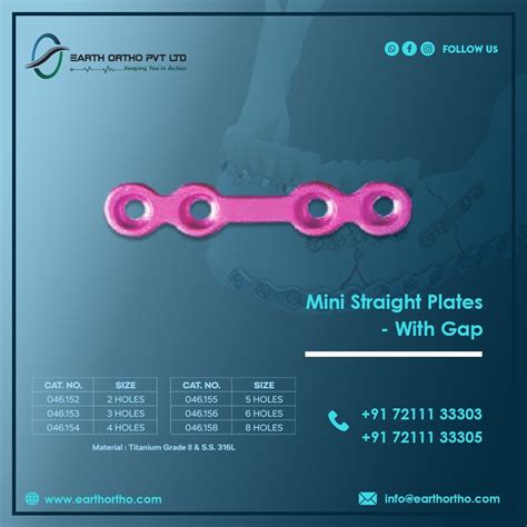 Spinal Implants - Maxilofacial Implants Recon Plate With Gap ...