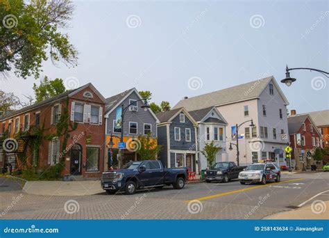 Historic Commercial Building, Newmarket, NH, USA Editorial Stock Image ...