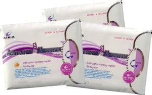 AIRIZ Active Oxygen & Negative Ion Sanitary Pad | Buy Women Hygiene ...