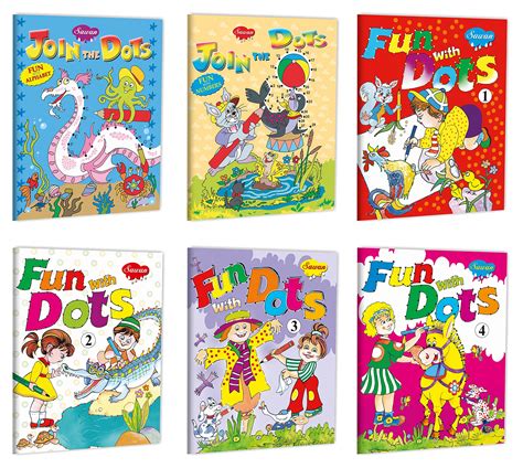 Buy Join The Dots Fun Books-Alphabets, Numbers, Fun with Dots-1, 2, 3 ...