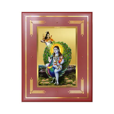Baba Balak Nath | Paunahari Wall Photo Frame in 24K Gold Plated Foil ...