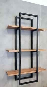 MILAD Wall Shelves 3 Tier Wall Mount Metal Shelf | Storage Organizer ...