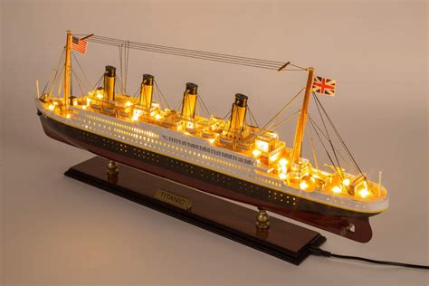 Buy Seacraft Gallery Titanic Model Ship with LED Lights 23.6" - RMS ...