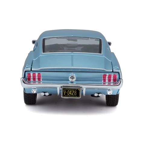 Maisto 1968 Ford Mustang GT Cobra Jet Hard Top 1/18 Scale Diecast Model ...