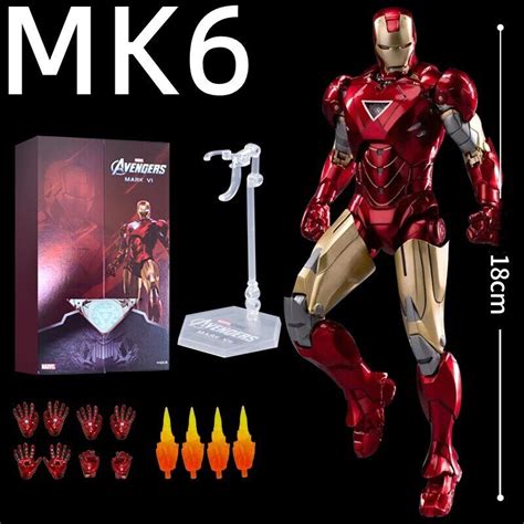 ZD Toys Marvel Iron Man MK42-50, War Machine & Tony India | Ubuy