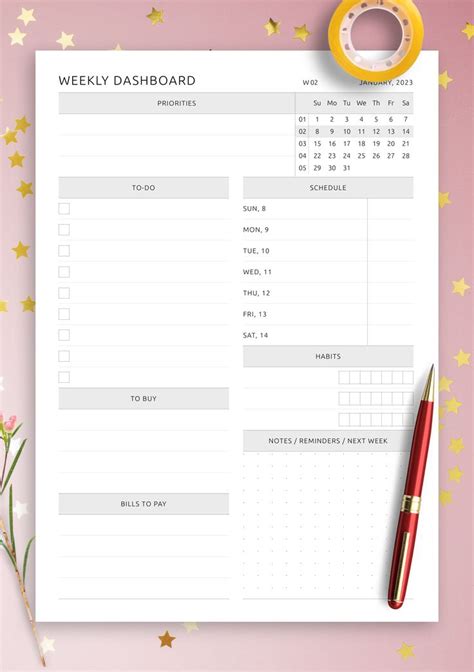 Weekly Planner 的图像结果